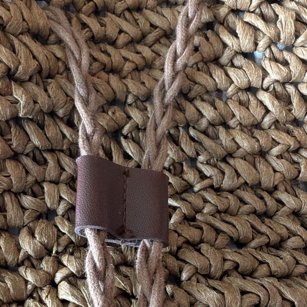 Straw Mini Bucket Back - Picture 7 of 8